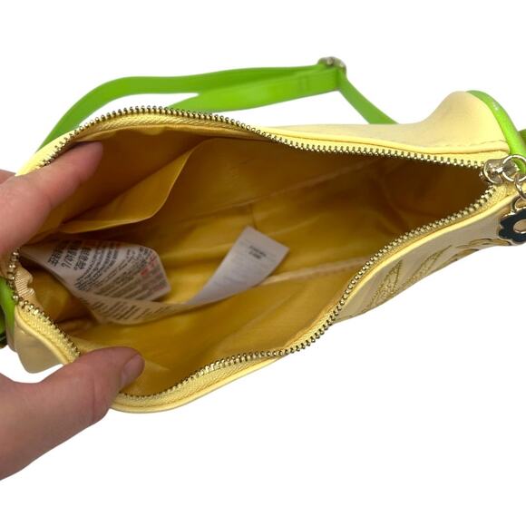 Walt Disney Tinkerbell "Think Happy Thoughts" Pixie Dust Crossbody Purse - Picture 2 of 9